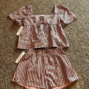 Princess Polly Stripped Set